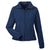 UltraClub Women's Navy Iceberg Fleece Full-Zip Jacket