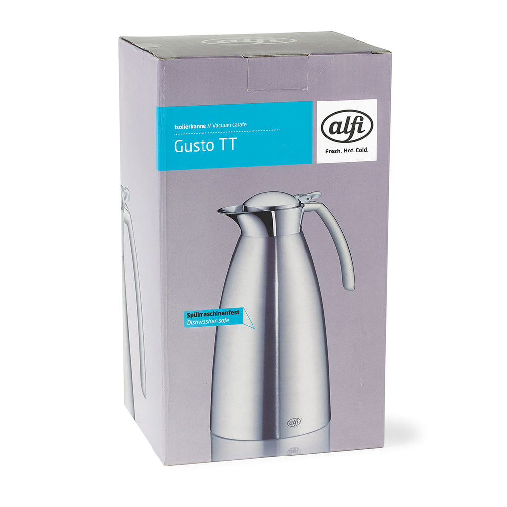 alfi Matte Stainless Steel Gusto Top Therm 1.5L Carafe