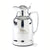 alfi Chrome Plated Metal Opal 1.0L Glass Vacuum Insulated Carafe