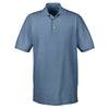 UltraClub Men's Storm Blue Classic Pique Polo