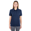 UltraClub Women's Navy Whisper Pique Polo