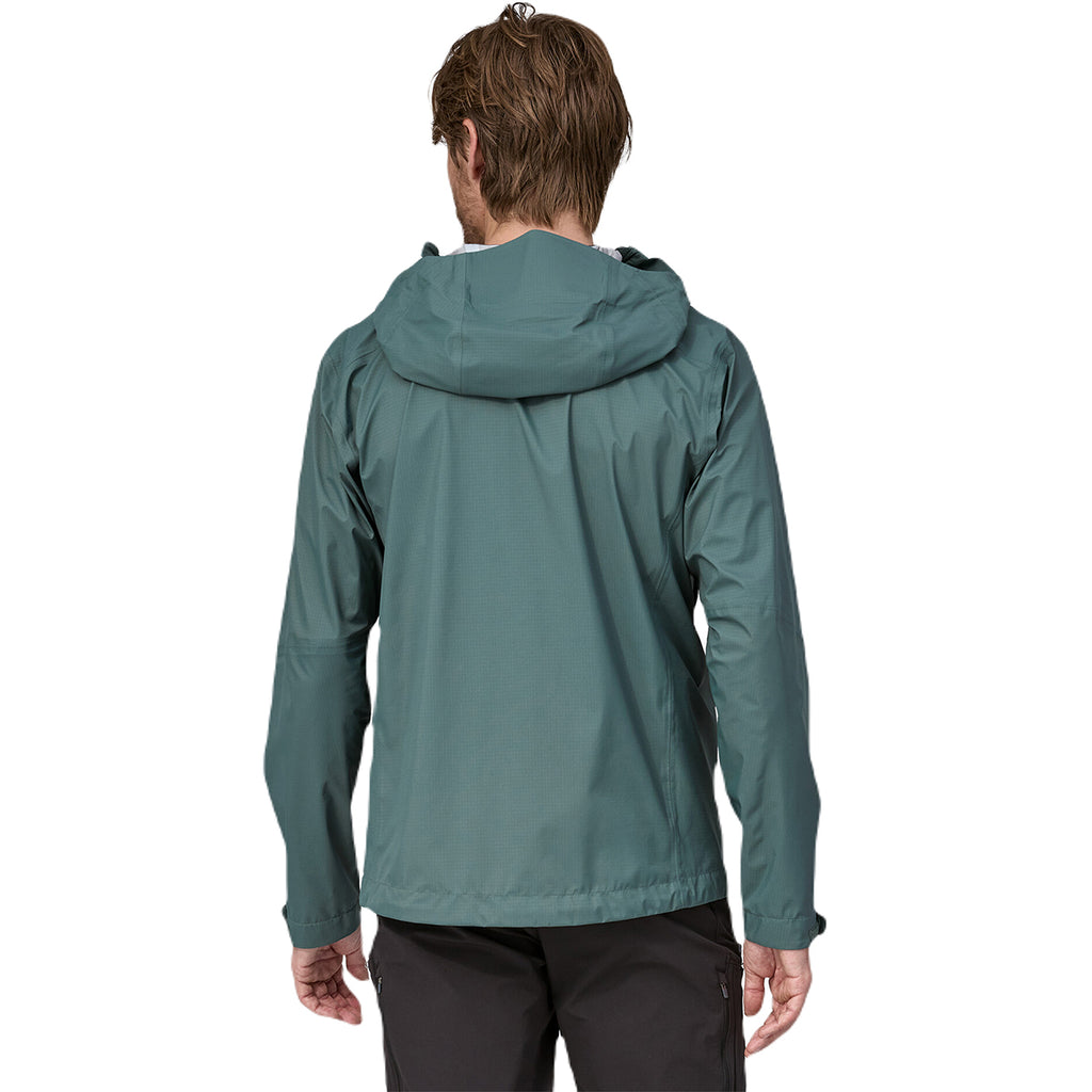 Patagonia Men's Nouveau Green Granite Crest Rain Jacket