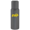 H2Go Matte Grey 16.9 oz Lodge Stainless Steel Bottle