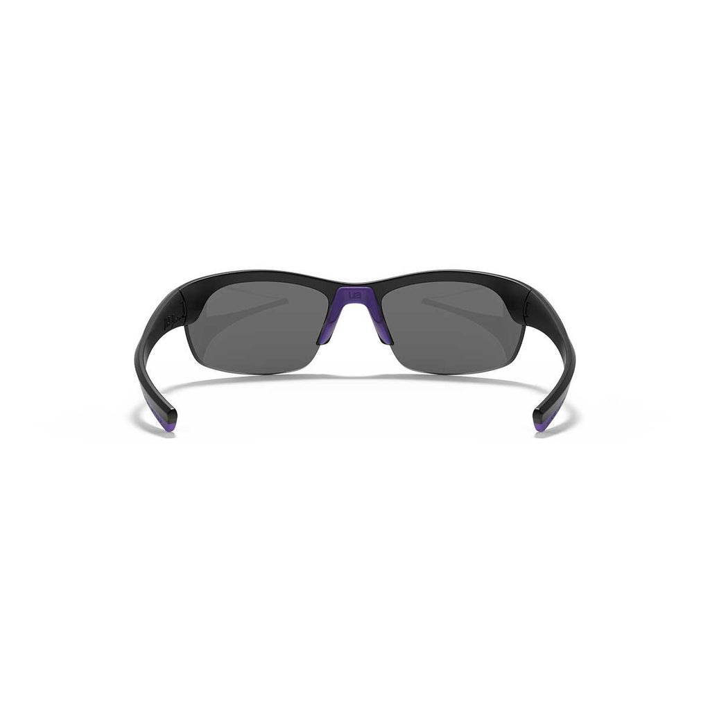 Under Armour Women's Satin Black UA Marbella With Grey Mirror Lens