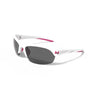 Under Armour Women's Shiny White UA Marbella With Grey Mirror Lens