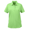 UltraClub Women's Light Green Cool & Dry 8 Star Elite Performance Interlock Polo