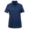 UltraClub Women's Navy Cool & Dry 8 Star Elite Performance Interlock Polo