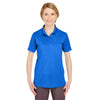 UltraClub Women's Royal Cool & Dry 8 Star Elite Performance Interlock Polo