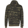 Burnside Men's Green Camo Camo Hooded Full-Zip Sweatshirt