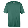 UltraClub Men's Forest Green Cool & Dry Basic Performance T-Shirt