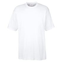 UltraClub Men's White Cool & Dry Basic Performance T-Shirt