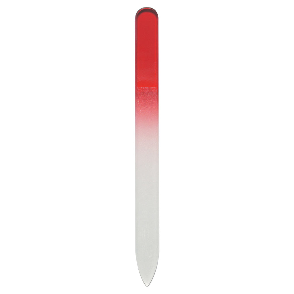 Hit Red Glass Nail File in Sleeve