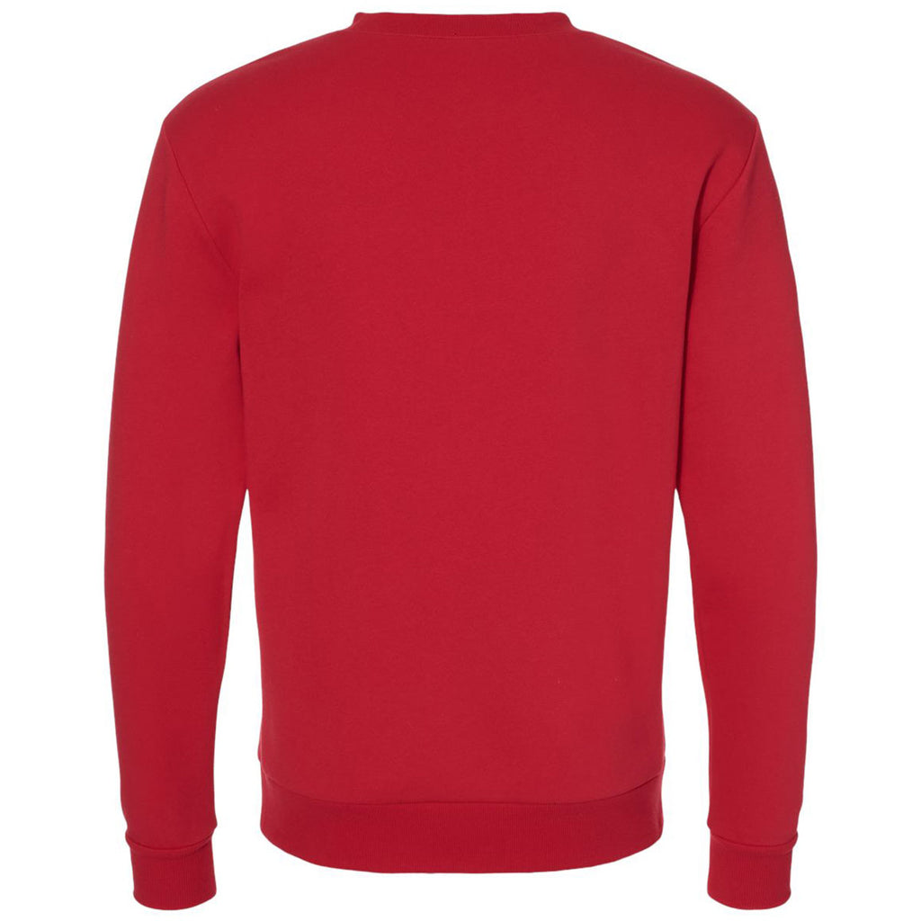 Alternative Apparel Men's Apple Red Eco-Cozy Fleece Sweatshirt