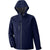 North End Men's Classic Navy Prospect Two-Layer Fleece Bonded Soft Shell Hooded Jacket