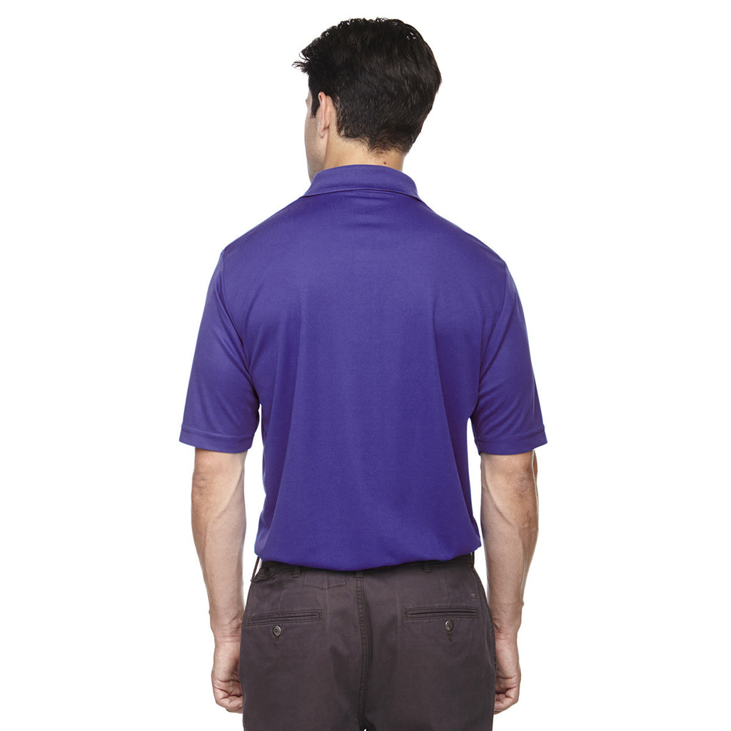 Core 365 Men's Campus Purple Origin Performance Pique Polo