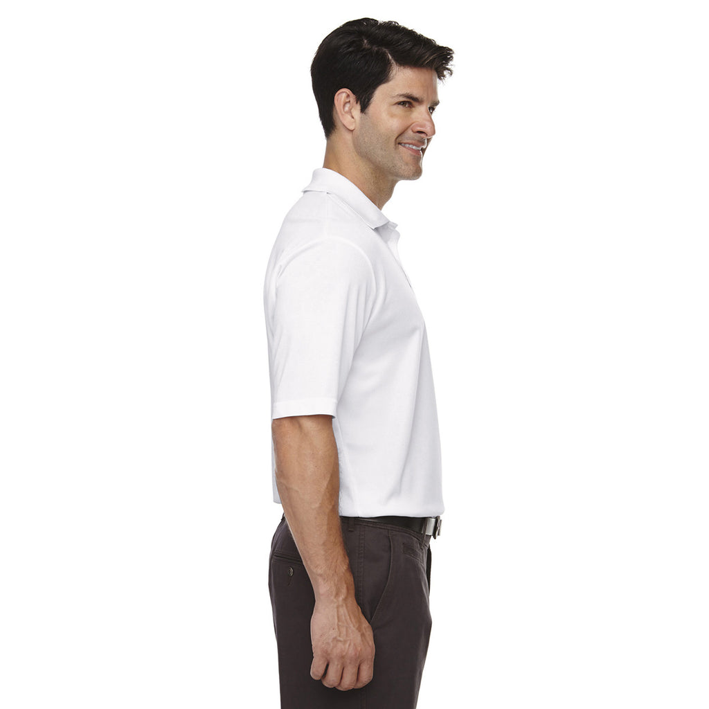 Core 365 Men's White Origin Performance Pique Polo