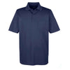 Core 365 Men's Classic Navy Origin Performance Pique Polo with Pocket