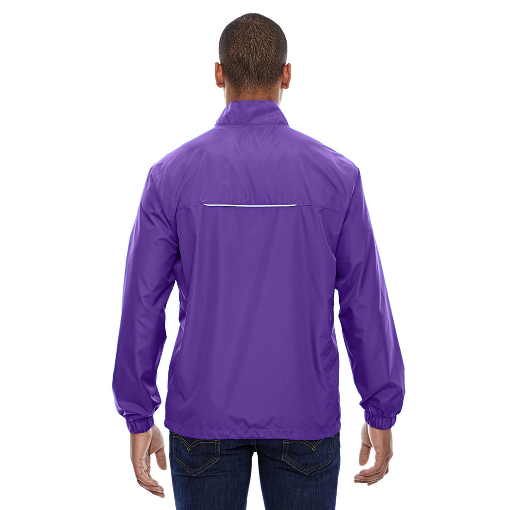 Core 365 Men's Campus Purple Motivate Unlined Lightweight Jacket