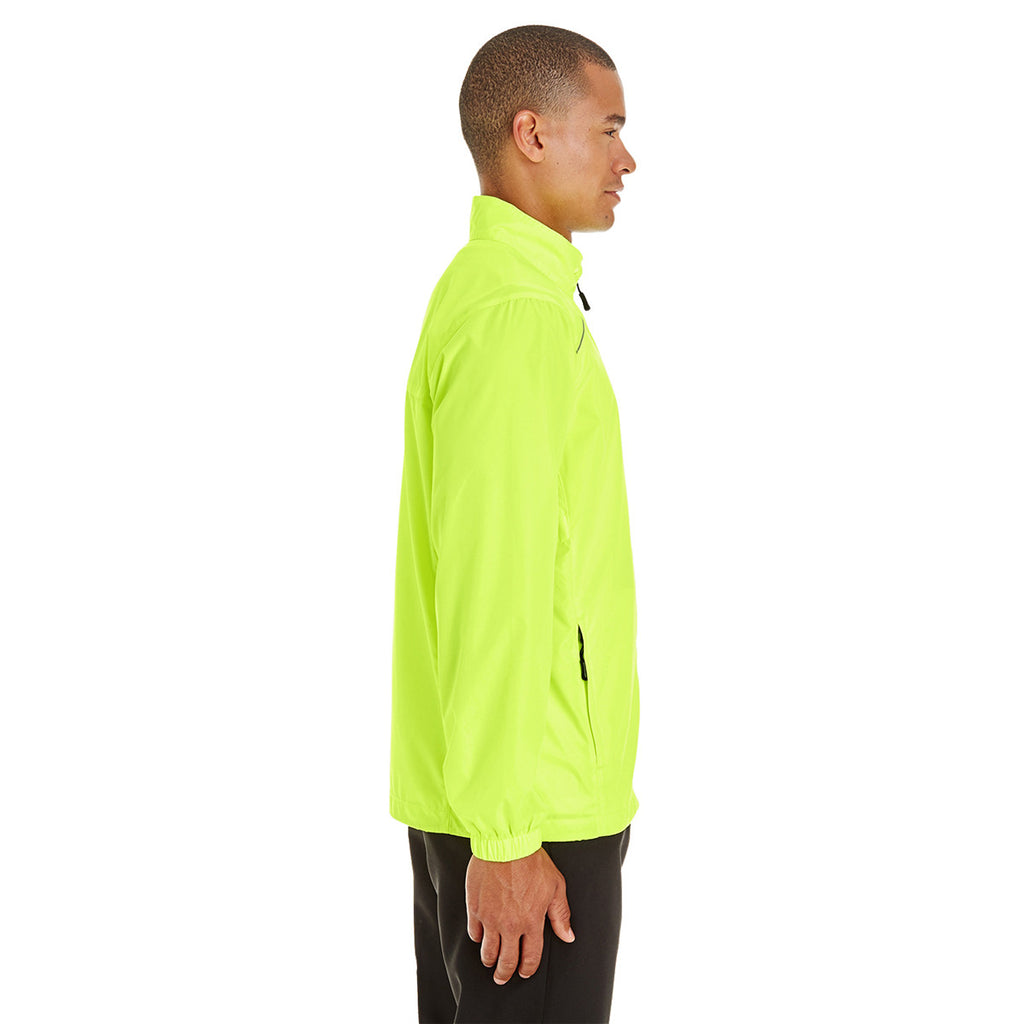 Core 365 Men's Safety Yellow Motivate Unlined Lightweight Jacket