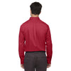 Core 365 Men's Classic Red Operate Long-Sleeve Twill Shirt