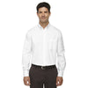 Core 365 Men's White Operate Long-Sleeve Twill Shirt