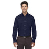 Core 365 Men's Classic Navy Tall Operate Long-Sleeve Twill Shirt