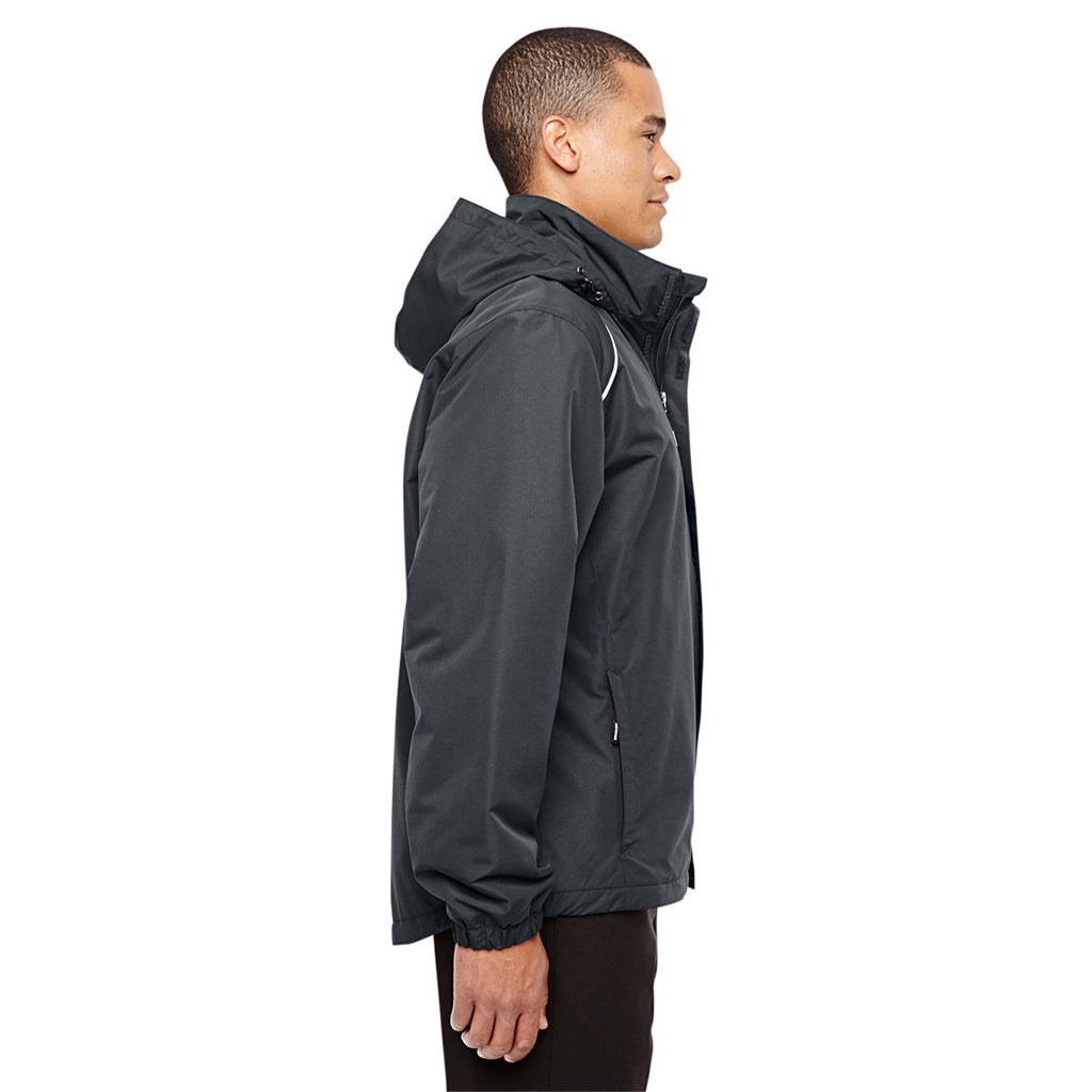 Core 365 Men's Carbon Profile Fleece-Lined All-Season Jacket