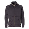 J. America Men's Graphite/White Vintage Track Jacket