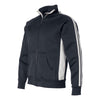 J. America Men's Navy/White Vintage Track Jacket