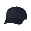 Valucap Navy Five-Panel Twill Cap