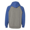 J. America Men's Smoke Heather/Vintage Royal Heather Vintage Heather Hooded Sweatshirt