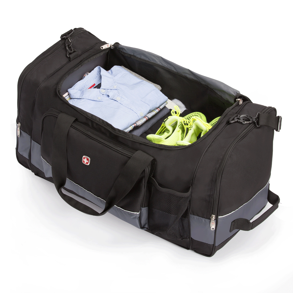 Swissgear Black 28" Apex Duffel Bag