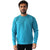 Next Level Unisex Heather Bay Blue Pullover PCH Crewneck Sweatshirt