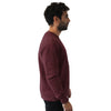 Next Level Unisex Heather Maroon Pullover PCH Crewneck Sweatshirt