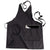 Edwards Pinstripe 2-Pocket V-Neck Bib Apron