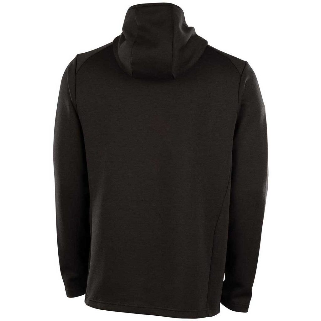 Charles River Unisex Black Seaport Quarter Zip Hoodie