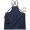 Edwards Indigo Denim 3-Pocket Denim Bib Apron