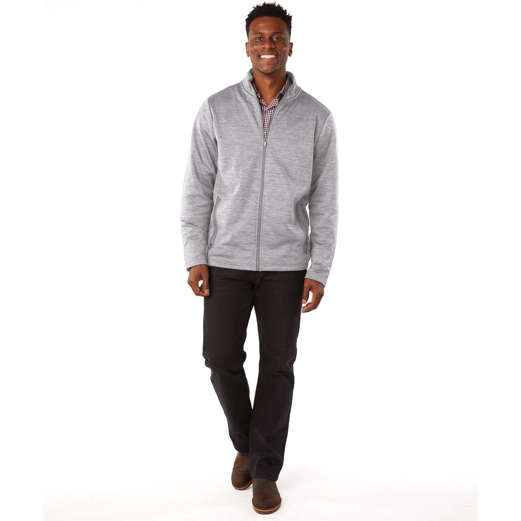 Charles River Men's Grey Brigham Knit Jacket