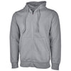 Charles River Unisex Light Grey Clifton Full Zip Hoodie