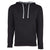 Next Level Unisex Black/Heather Gray French Terry Pullover Hoodie