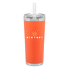 ETS Matte Orange Brooklyn Tumbler - 24oz