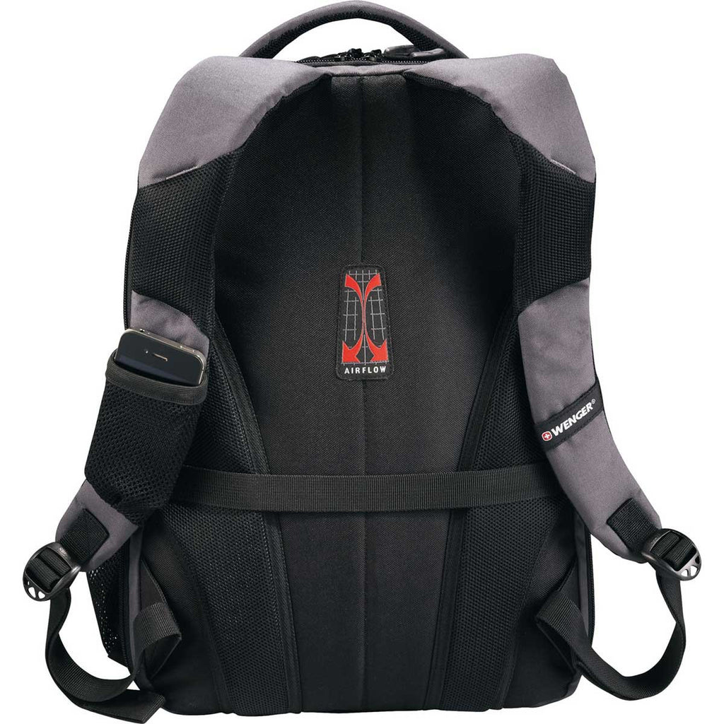 Wenger Grey Spirit Scan Smart 17" Computer Backpack