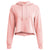 Next Level Women's Desert Pink Laguna Suede Hoodie