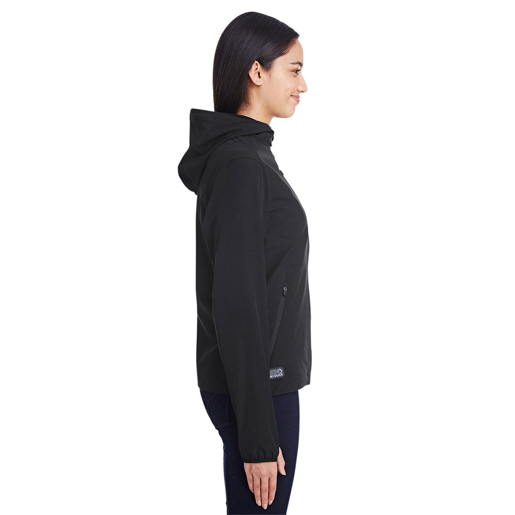 Dri Duck Women's Black Ascent Jacket