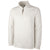 Charles River Men's Ivory Hudson Quarter Zip Pullover