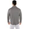 Charles River Men's Grey Horizon Quarter Zip Pullover