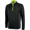 Charles River Men's Black/Lime Fusion Pullover