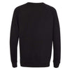 Alternative Apparel Men's Black Champ Lightweight Washed French Terry Pullover