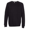 Alternative Apparel Men's Black Champ Lightweight Washed French Terry Pullover