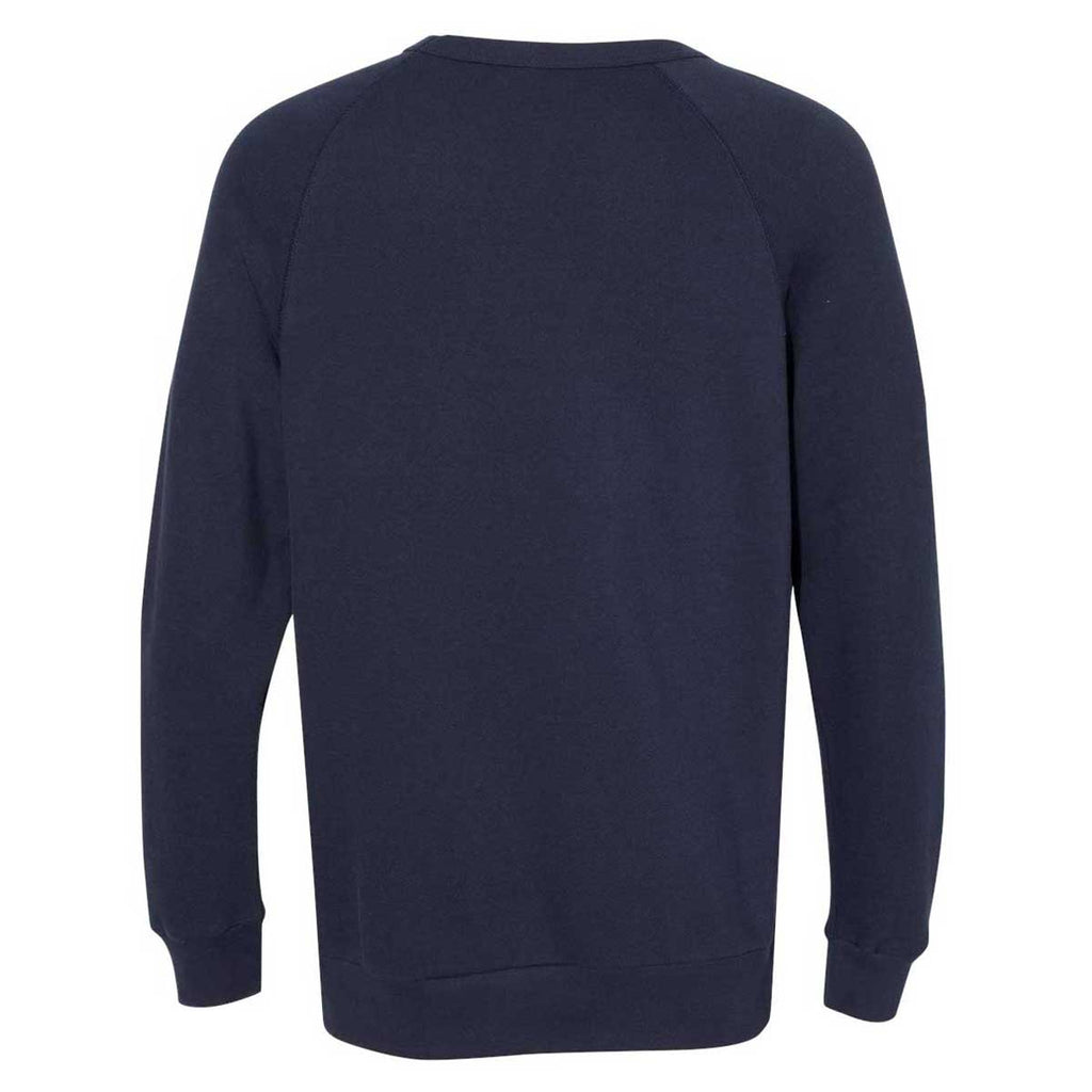 Alternative Apparel Men's Navy Champ Lightweight Washed French Terry Pullover